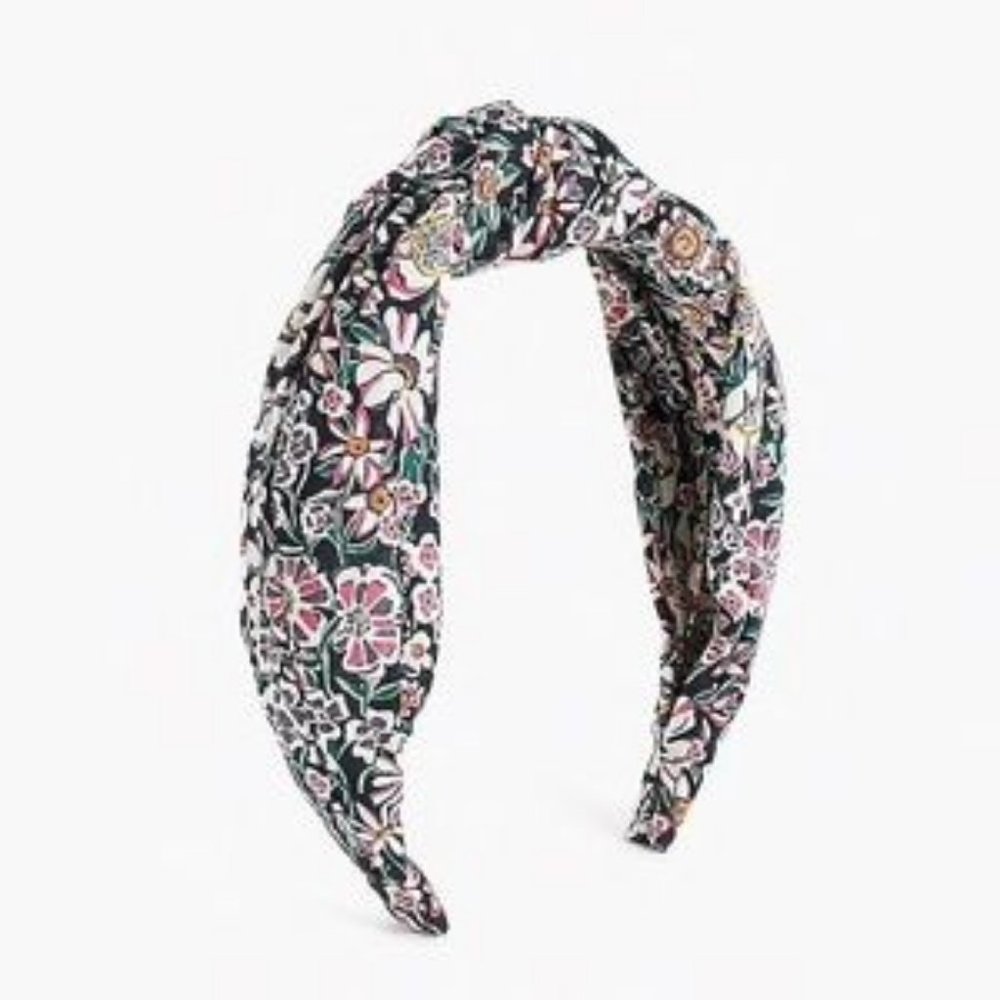 J Crew Knotted Headband, Liberty Print Floral
